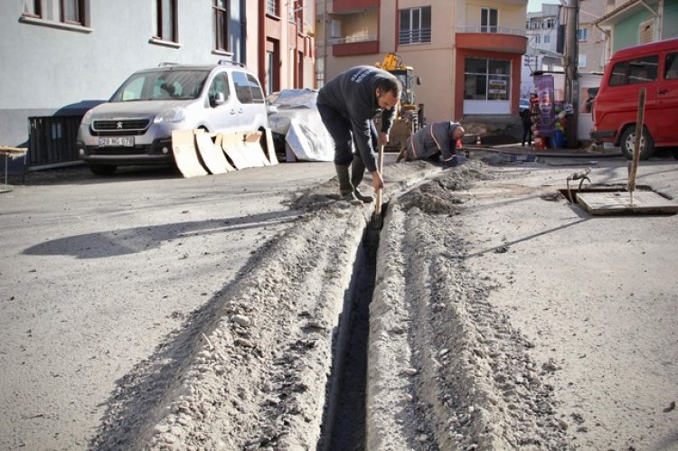 GİRESUN BELEDİYESİ'NİN İÇME SUYU YATIRIMLARI DEVAM EDİYOR